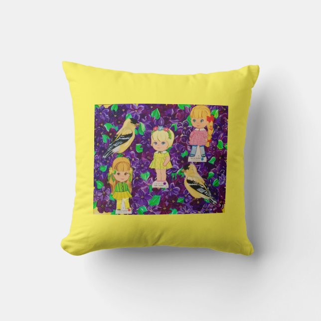 Almofada A Multidão de Verão Pillow (Frente)