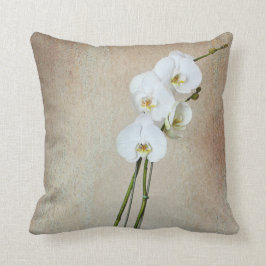 Almofada a orquídea - travesseiro decorativo