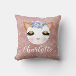 Almofada A princesa de ouro rosa rosa rosa rosa rosa rosa é