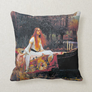 Almofada A Senhora de Shalott, John William Waterhouse