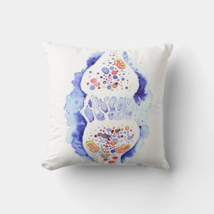 Almofada A sinapse e o impulso nervoso poster fleece bl