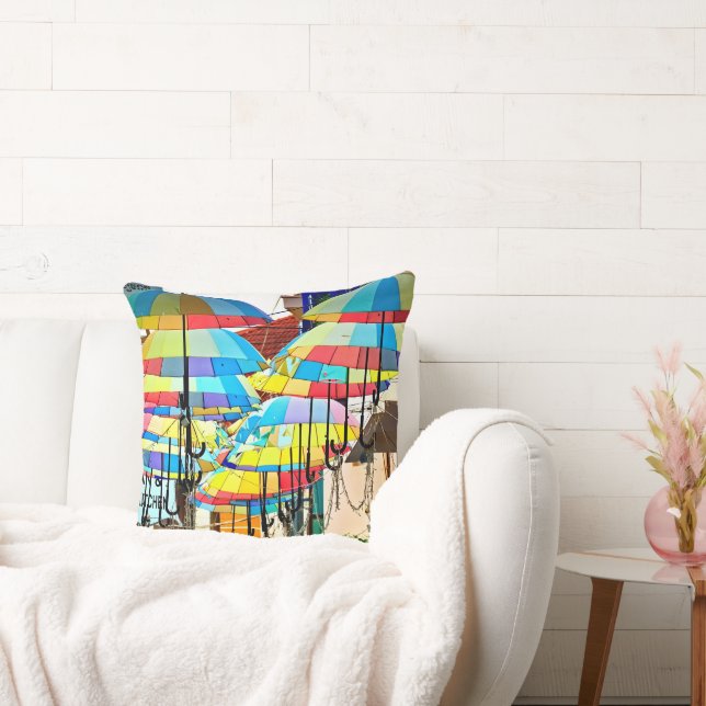 Almofada A Sky of Umbrellas in Siem Reap (Sofá)