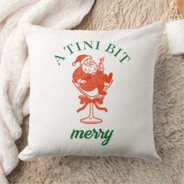 Almofada A Tini Bit Merry Christmas Santa Claus