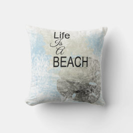 Almofada A Vida Do Dólar De Areia É Uma Cotação De Praia |