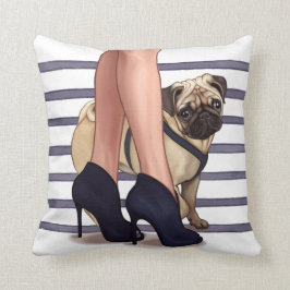 Almofada A vida do Pug