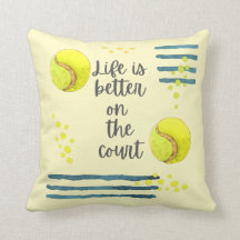 A vida tênis é melhor na cor d'água do campo  