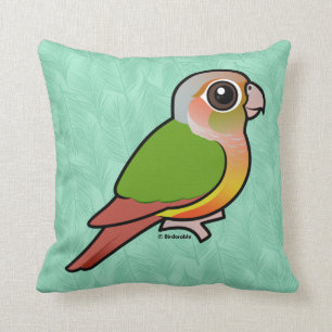 Almofada Abacaxi Conure Verde-cheeked de Birdorable