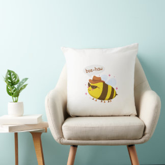 Almofada Abeia engraçada design fofo