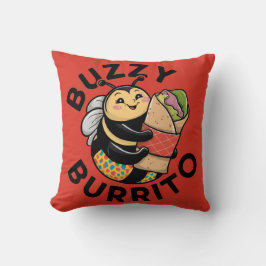 Almofada Abeja Divertida do Burrito Zumbante