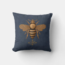 Abeja Real Romance Sombrio | Azul Marinho Francês