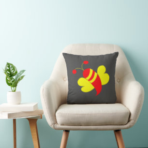 Almofada Abelha Bumble Bee Honey