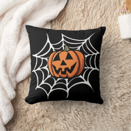 Almofada Abóbora engraçada e assustadora de Halloween