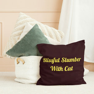 Almofada Abóbora Feliz Com Gato De Pet Personalizado