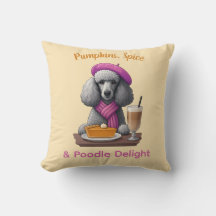 Abóboras, Especiarias e Poodle Delight