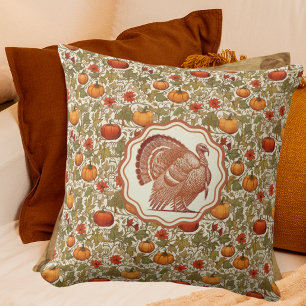Almofada Abóboras William Morris Peru Selvagem