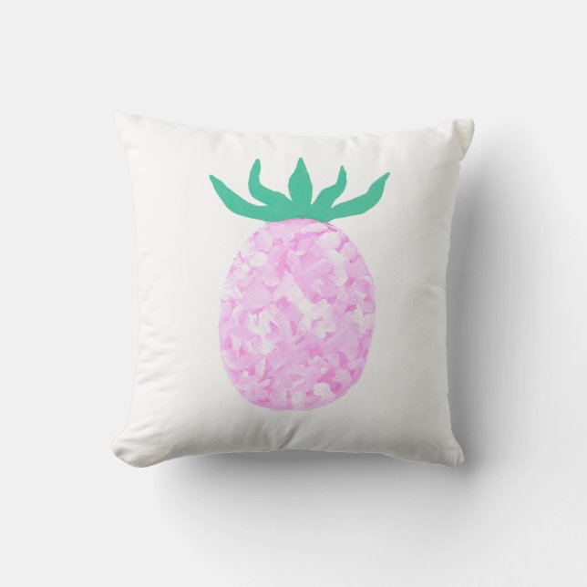Almofada Abolutamente Rosa Abacaxi (Frente)