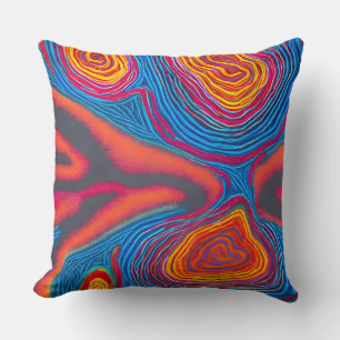 Almofada Aboriginal Abstrato Art Vol 03
