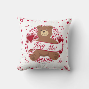 Almofada Abrace-me! Urso de ursinho do dia dos namorados