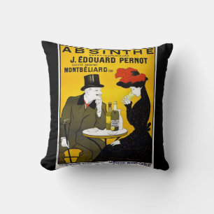 Almofada Absinthe Leonetto Cappiello Vintage Advertisement