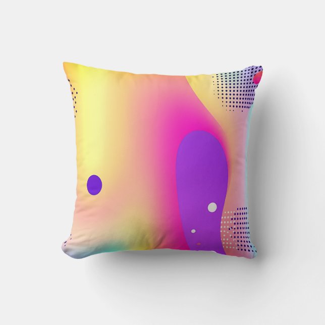 Almofada Abstract Colorful Pop Art Gradient Mug (Frente)