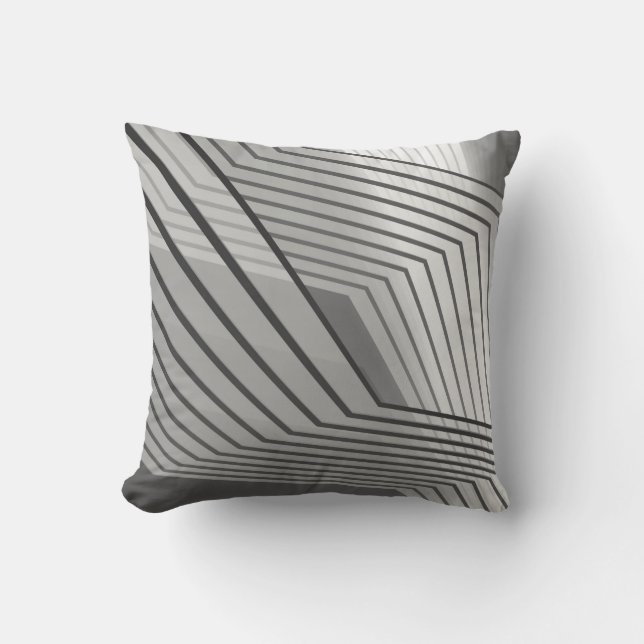 Almofada Abstract futuristic architecture background 3d ill (Frente)