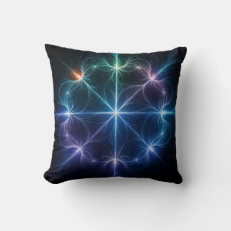 Almofada Abstract Geometric Glow Throw Pillow