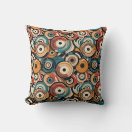 Almofada Abstract Records Throw Pillow
