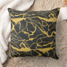 Almofada abstract veined stone