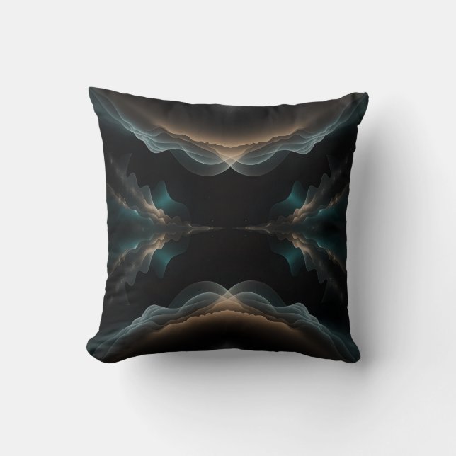 Almofada Abstract Wave Energy Throw Pillow (Frente)
