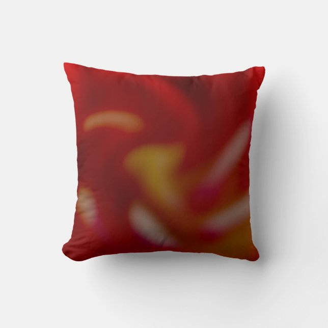 Almofada Abstrato Art Blur Floral (Frente)