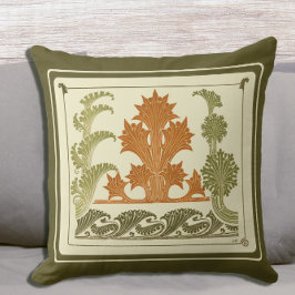 Almofada Abstrato Art Deco Handsome Deixa a natureza Design