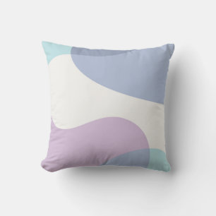 Almofada Abstrato Art Design Blue