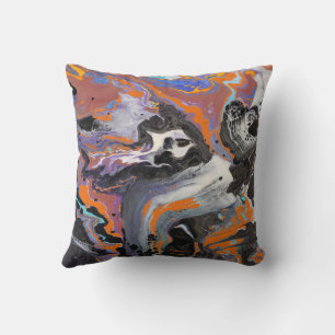 Almofada Abstrato Art para o Halloween