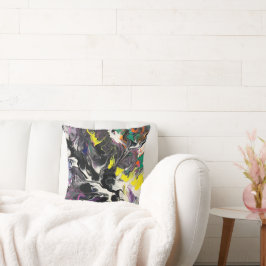 Almofada Abstrato Artsy Travesseiro decorativo de Instrução