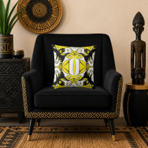 Abstrato Barroco Dourado