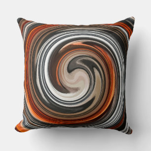 Almofada Abstrato de espiral moderna nº 5