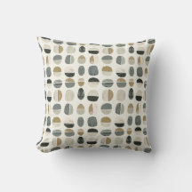 Abstrato de Estilo Boêmian Verde e Beige