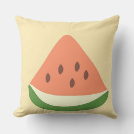 Almofada abstrato de melancia