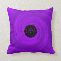 Abstrato Floral Moderno Neon Purple