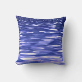 Almofada Abstrato nº 3: Shimmer azul