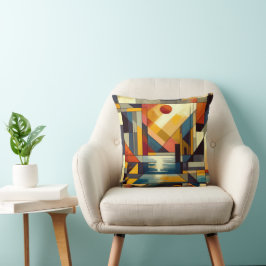 Almofada Abstrato sunset art design