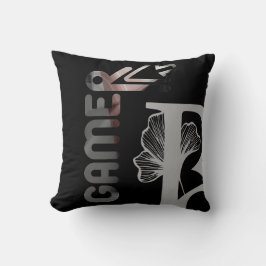 Almofada Abstrato Travesseiro interior  Pó preto