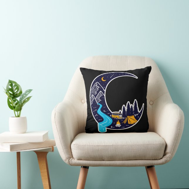 Almofada Acampamento Crescent Moon Adventure (Cadeira)