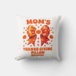 Almofada Ação de Graças de Mães Personalizadas
