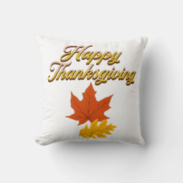 Almofada ação de graças elegante vintage