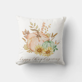 Almofada Ação de Graças Personalizável de Colheita de Água