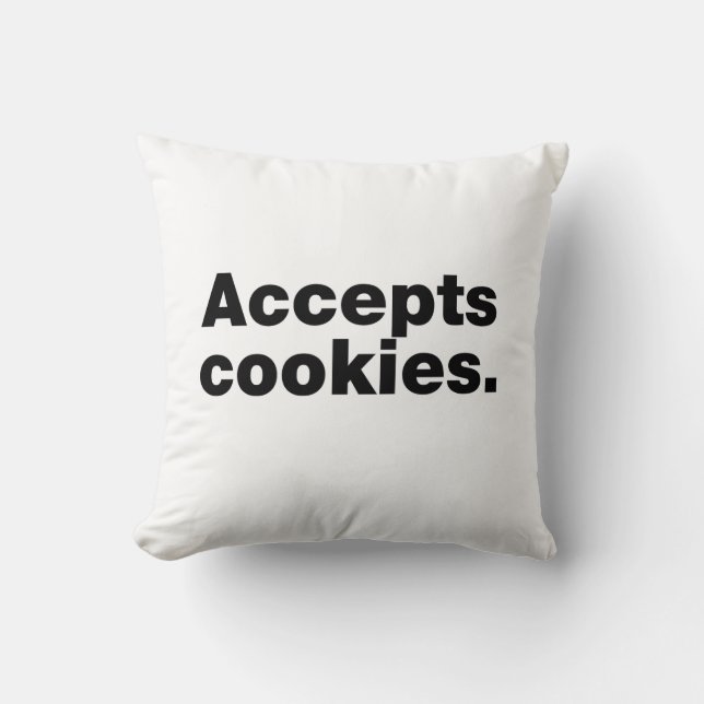 Almofada Aceita cookies (Frente)