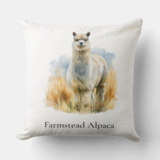 Almofada Acento de Casa de Campo Alpaca Personalizado