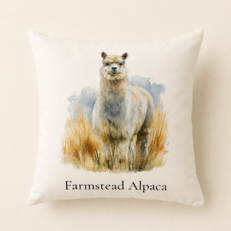Almofada Acento de Casa de Campo Alpaca Personalizado