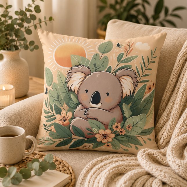 Almofada Aconchegue-se com o Nosso Adorável Travesseiro de  (Snuggle Up with Our Adorable Koala Plush Pillow)